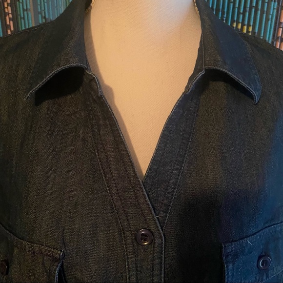 MAGGIE BARNES DENIM DRESS / DUSTER JACKET - Picture 2 of 10
